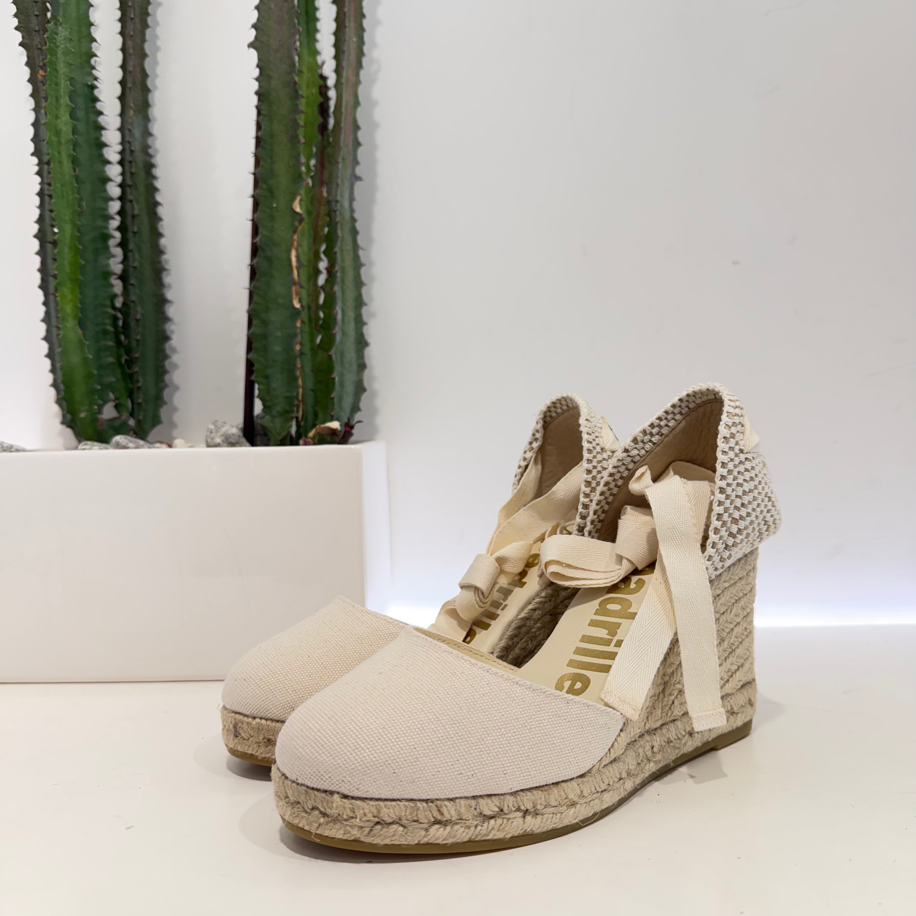 Espadrilles zeppa COLIN LONA corda