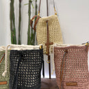 Gianni Chiarini SECCHIELLO NEFELI rafia intrecciata