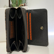 Gherardini Portafoglio ZIP ROUND SMALL GLOSSY TOFFEE