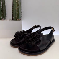 Palomitas sandalo CALYPSO fiore nero