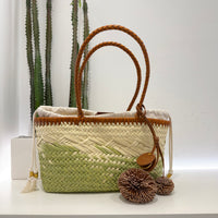 Gianni Chiarini borsa PALOMA RAFIA intrecciata dimensione media