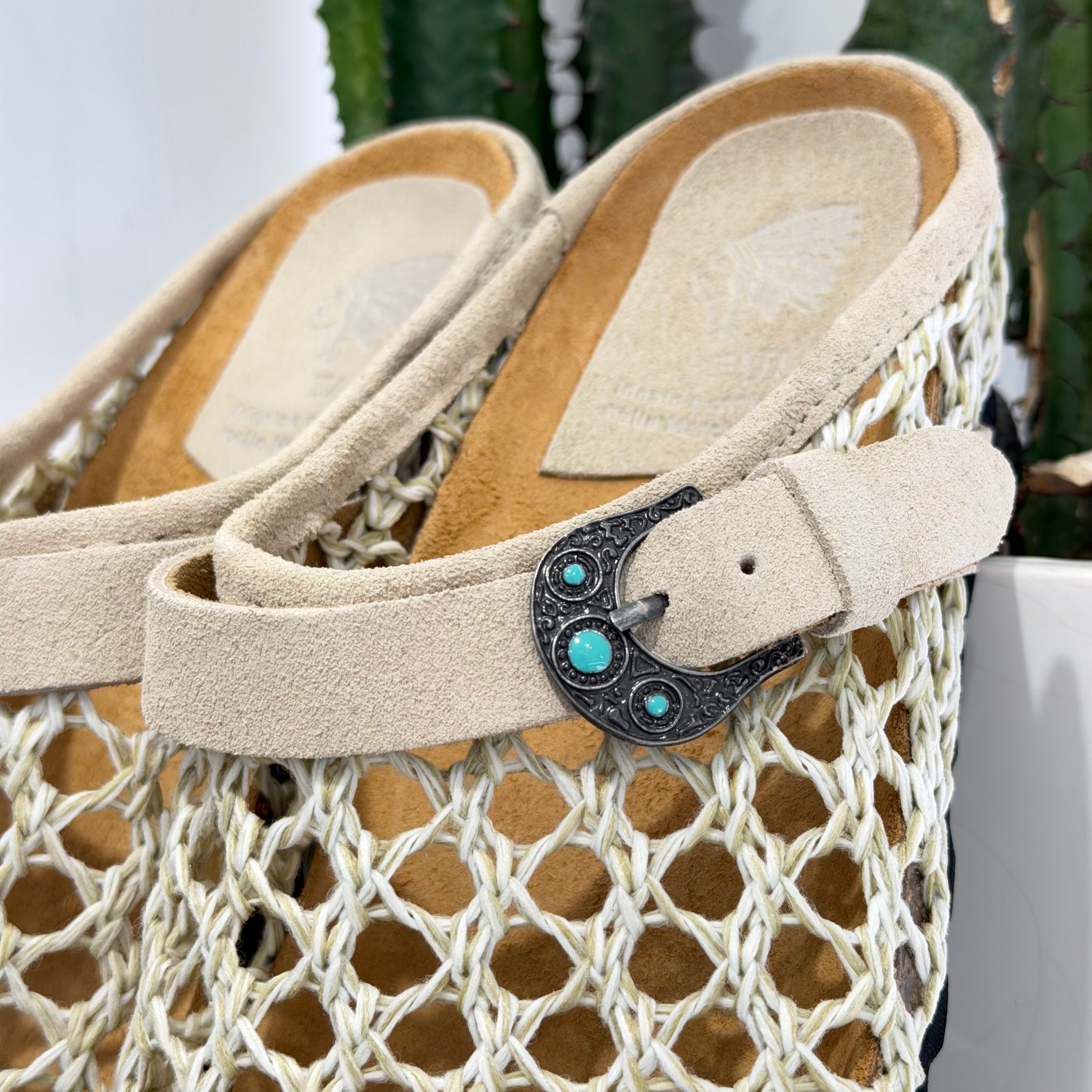 Taji sabot traforato color bianco