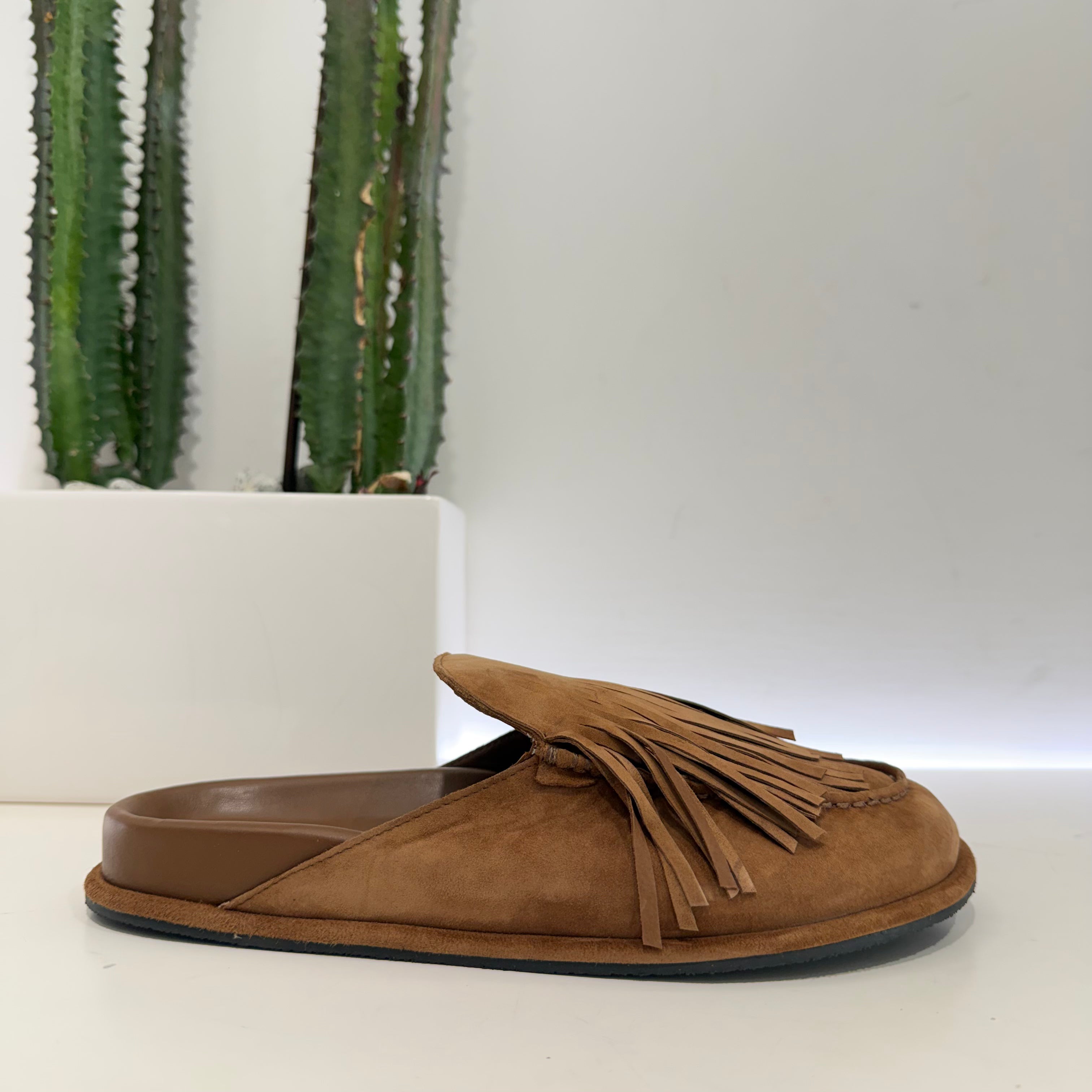 JVAM Sabot FRANGE suede cuoio