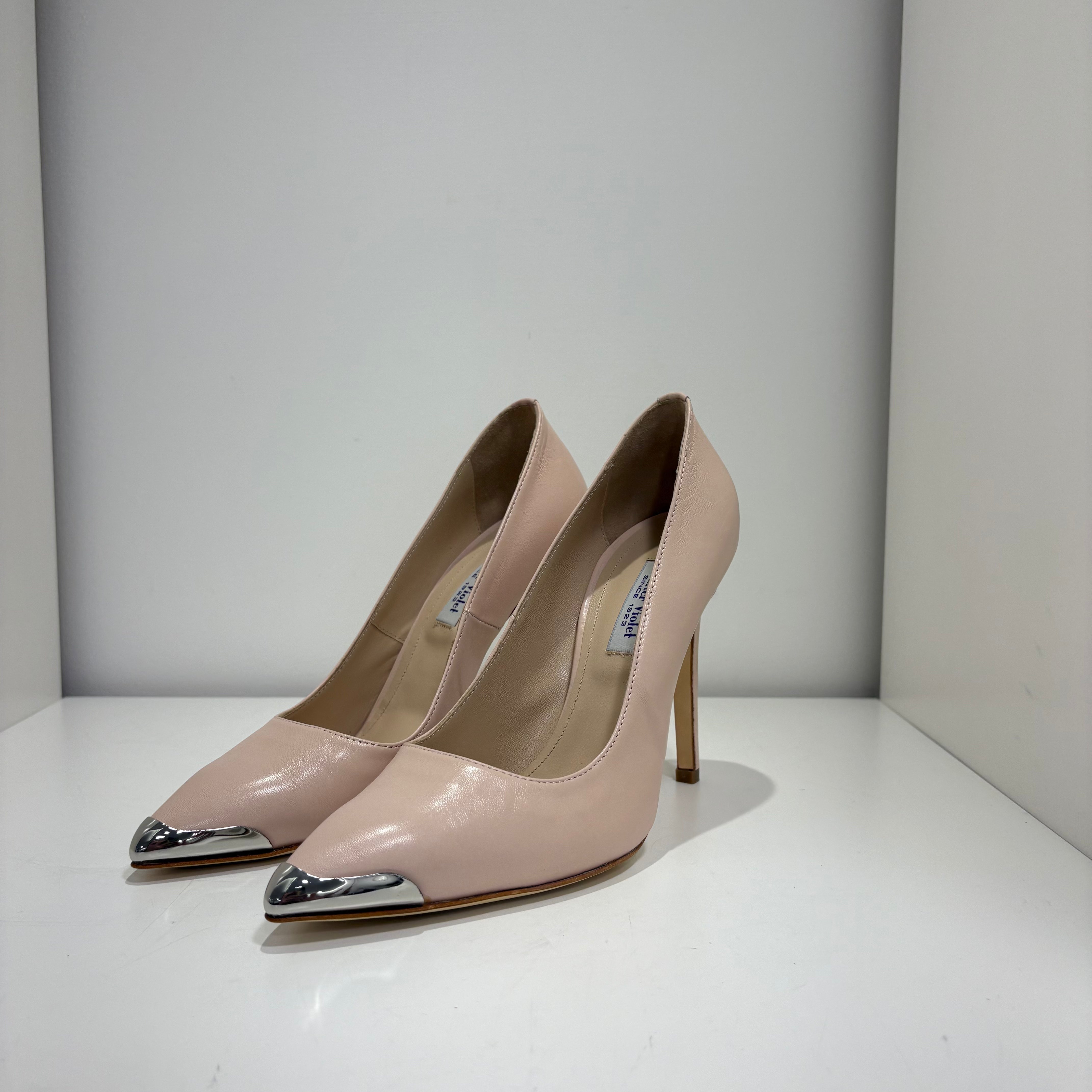 Walter violet cipria punta  argento