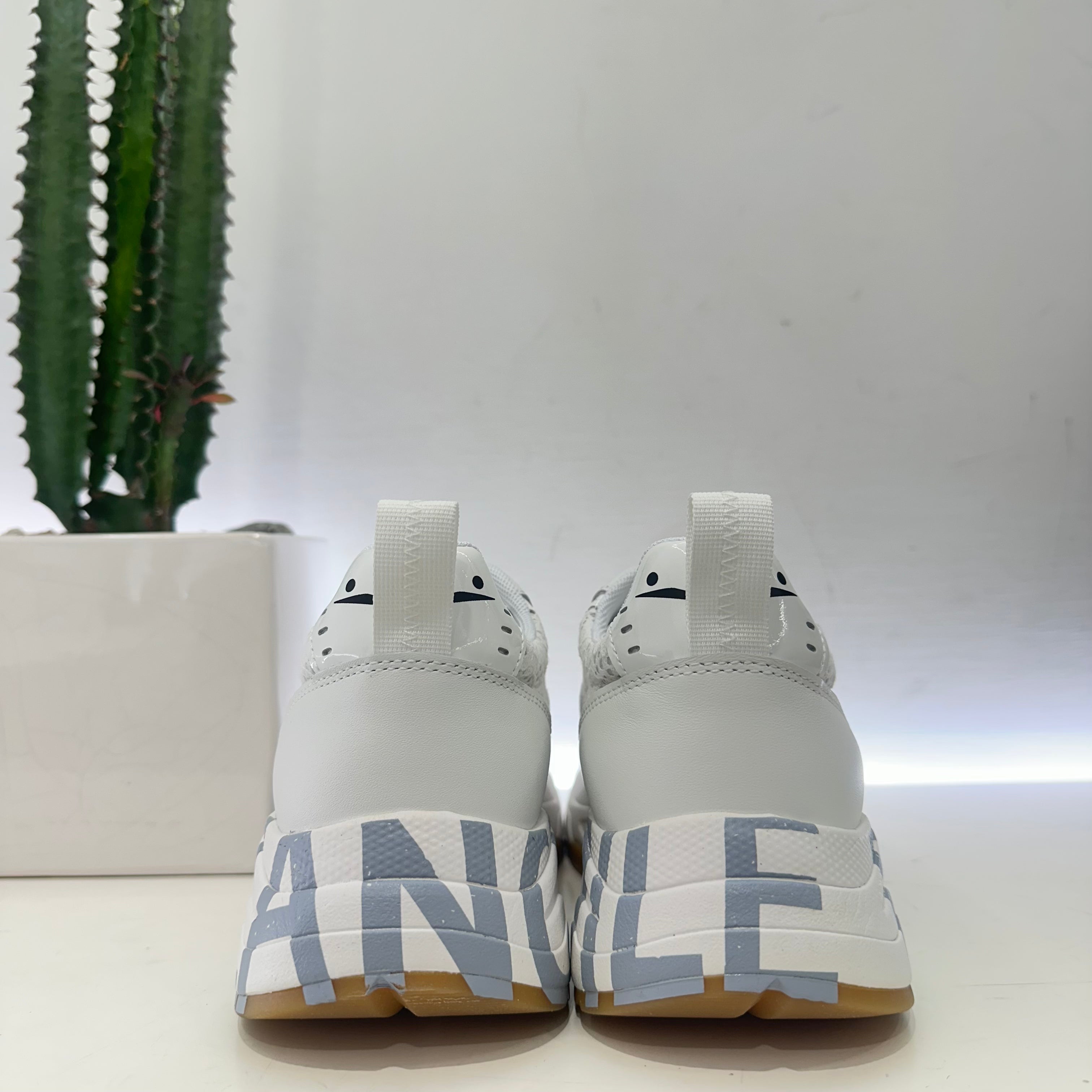 Voile Blanche CLUB sneaker bianca pizzo