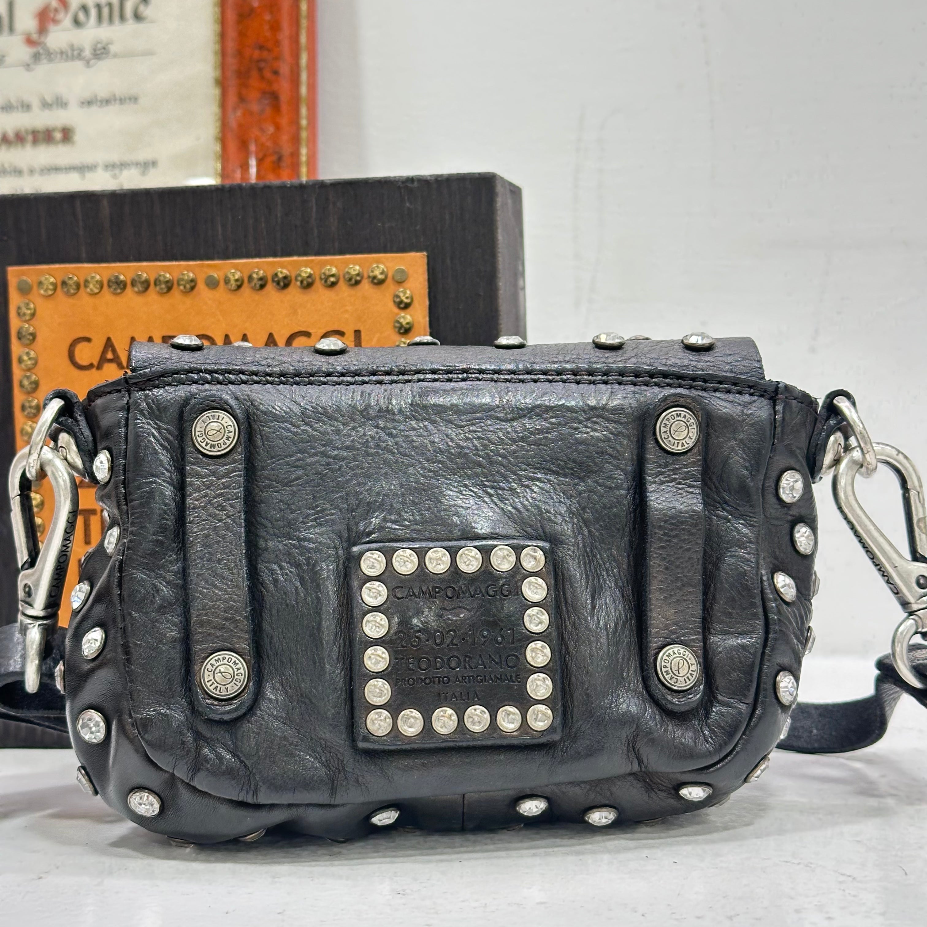 Campomaggi borsa SERENA strass