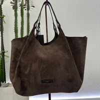 Gianni Chiarini linea DUA dimensione grande MOKA SUEDE