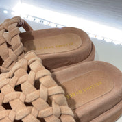Paloma Barcelò ciabatta NADIRA suede cipria