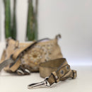 Campomaggi borsa linea TERESA borchie e rivetti argento