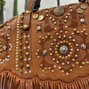 Campomaggi borsa CARMEN dimensione grande frange e laser