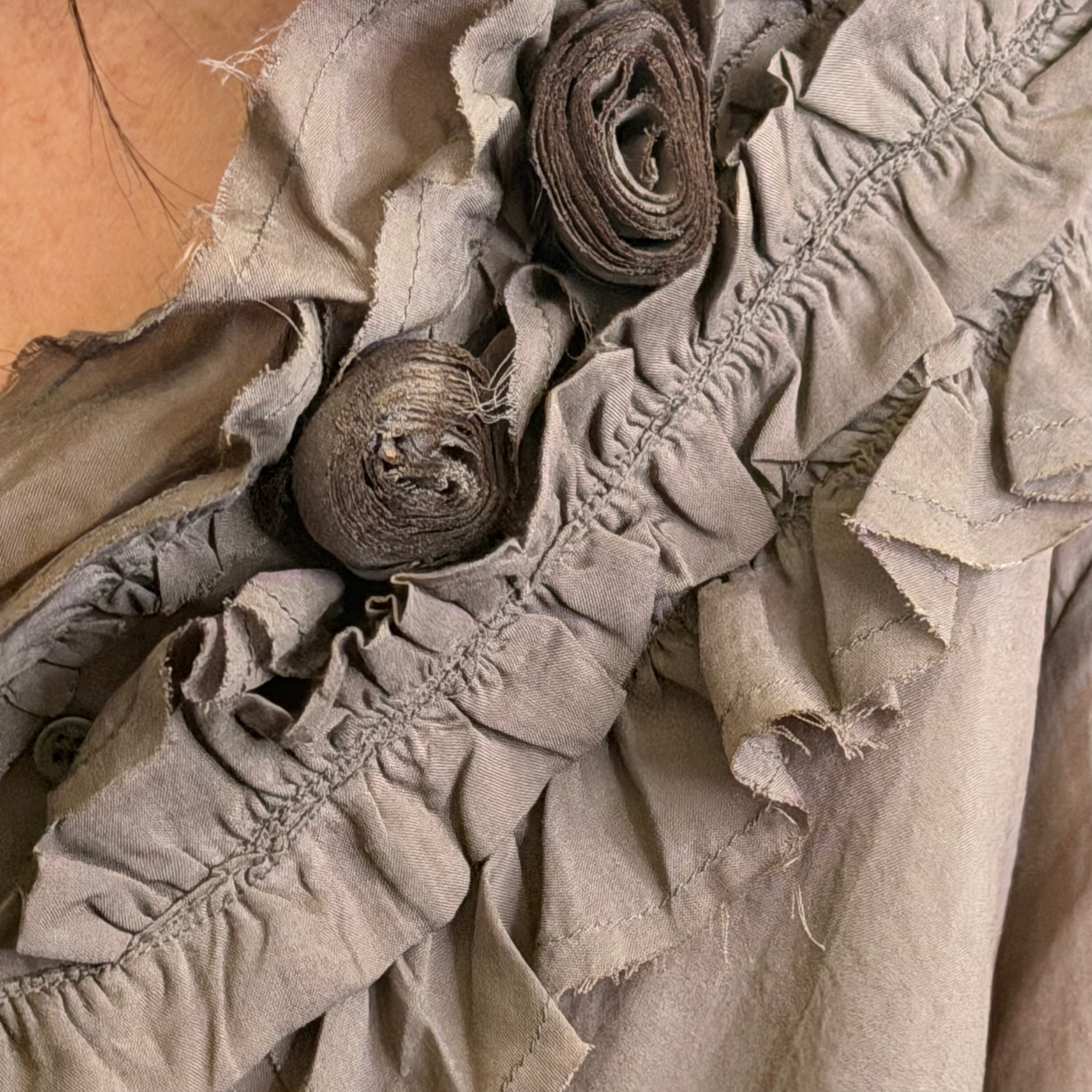 Camicia rouge verde militare