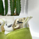 Voile Blanche CLUB sneaker bianca LIME dettagli oro e celeste