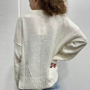 Maglione AMORE MIO bianco