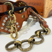 Campomaggi cintura CUORE cognac