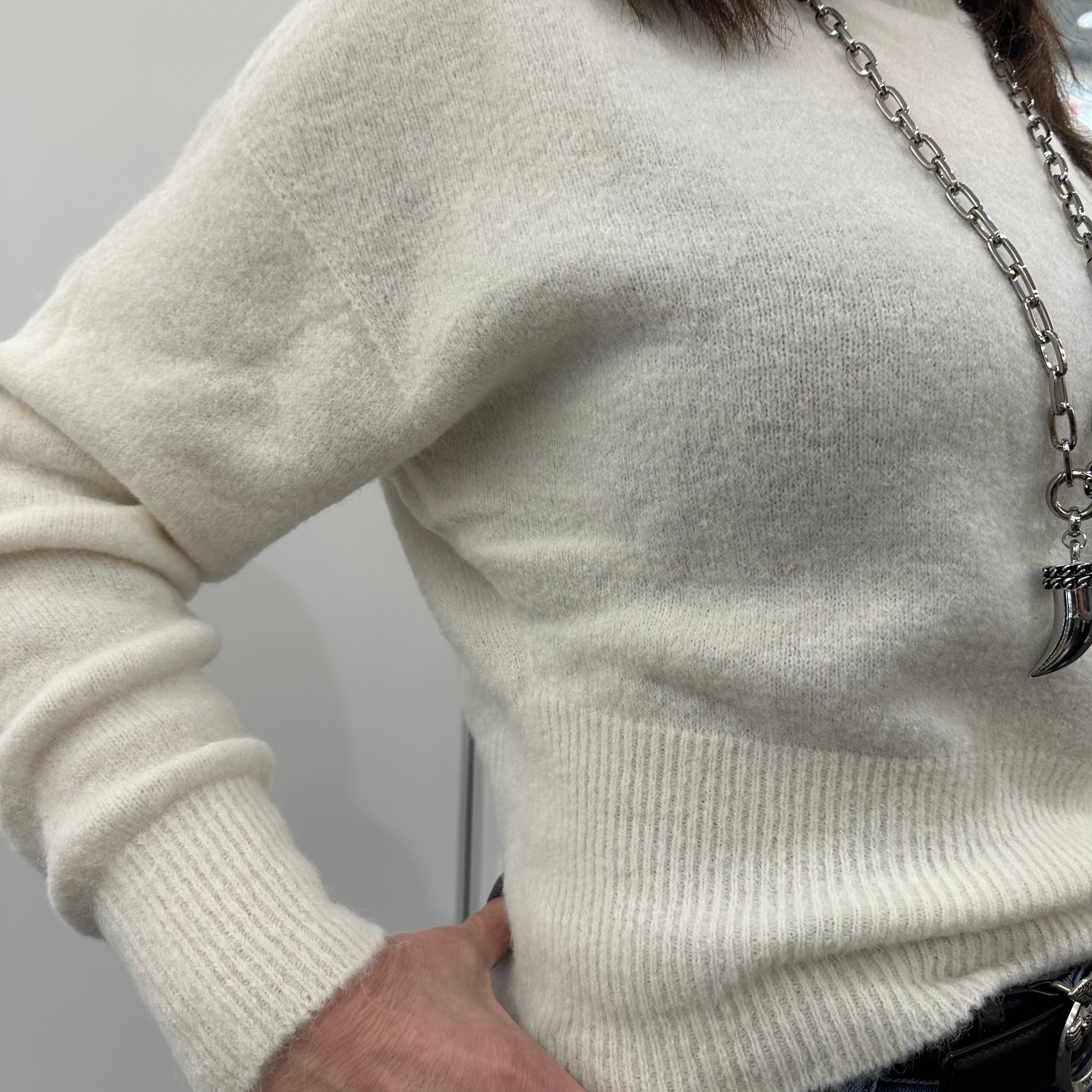 Maglione NEVE bianco