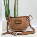 Alberto Luti borsa TEX fibbia turchese