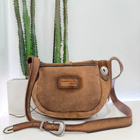 Alberto Luti borsa TEX fibbia turchese
