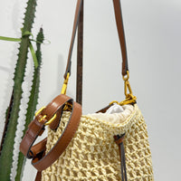 Gianni Chiarini SECCHIELLO NEFELI rafia intrecciata