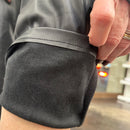 Pantalone ecopelle nero