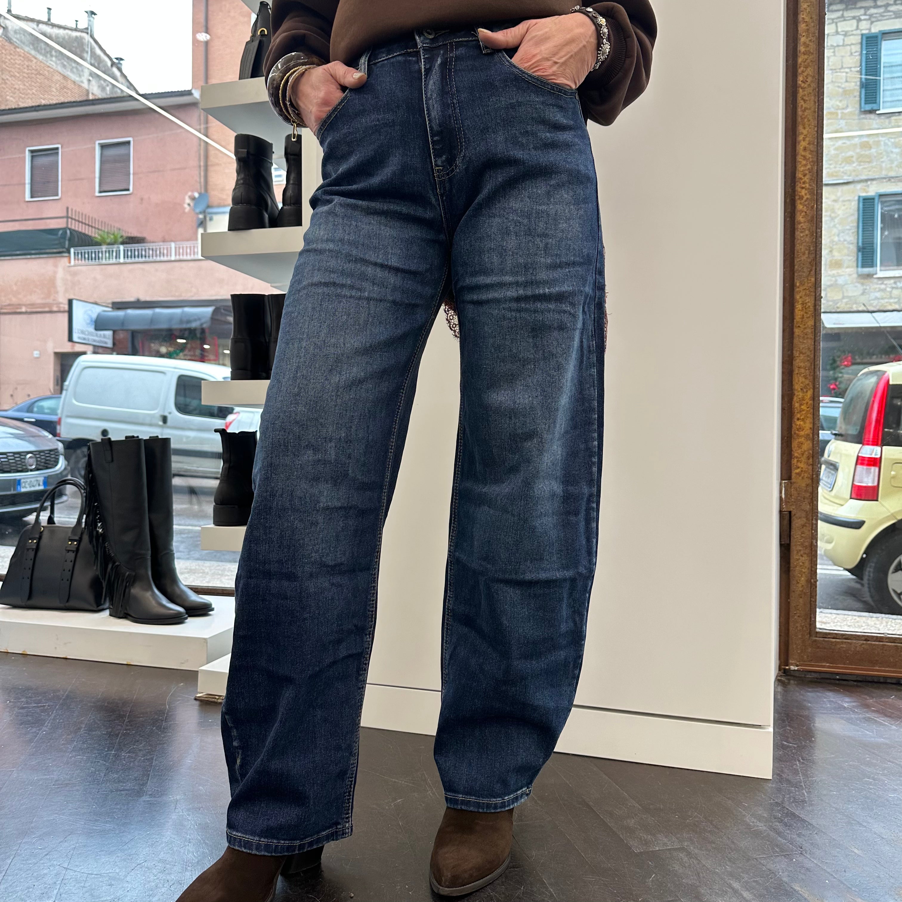 Pantalone jeans baloon ADORO