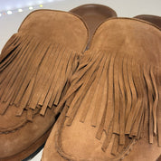 JVAM Sabot FRANGE suede cuoio