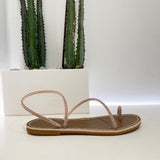 Le Salentine sandalo infradito STRASS NUDE