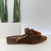 Bruno Premi sabot suede moka/beige