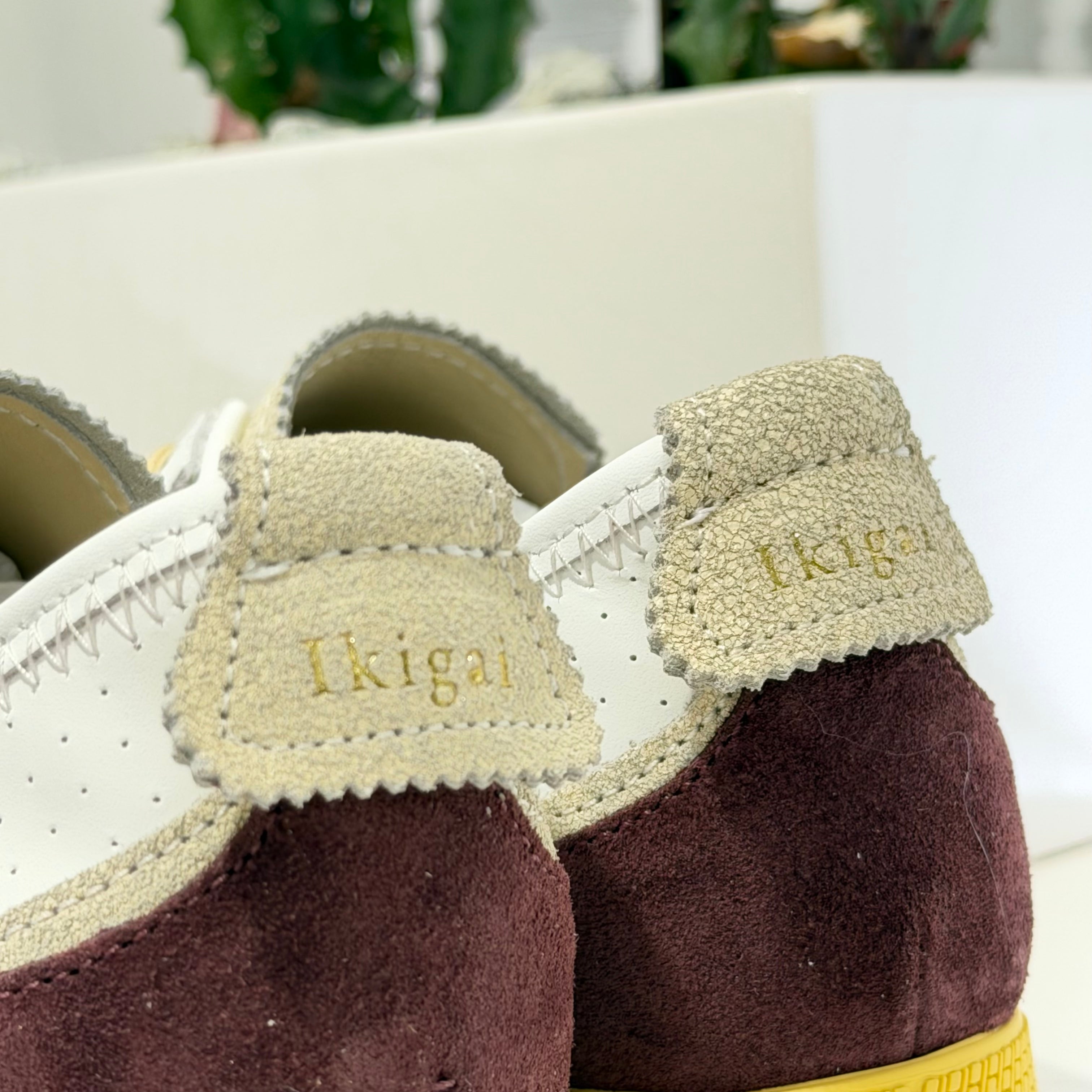 Moa sneakers modello IKIGAI bowling bordeaux