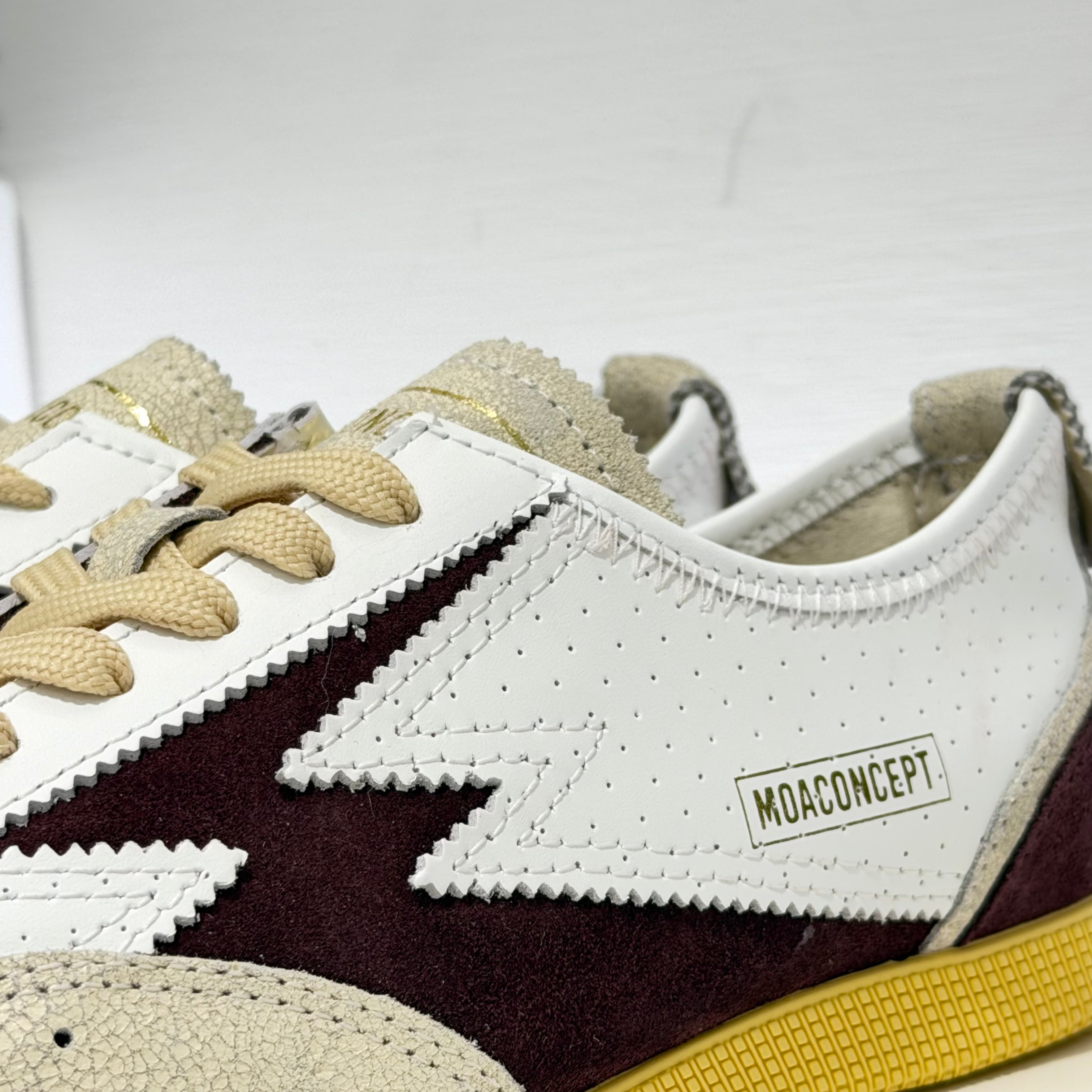 Moa sneakers modello IKIGAI bowling bordeaux