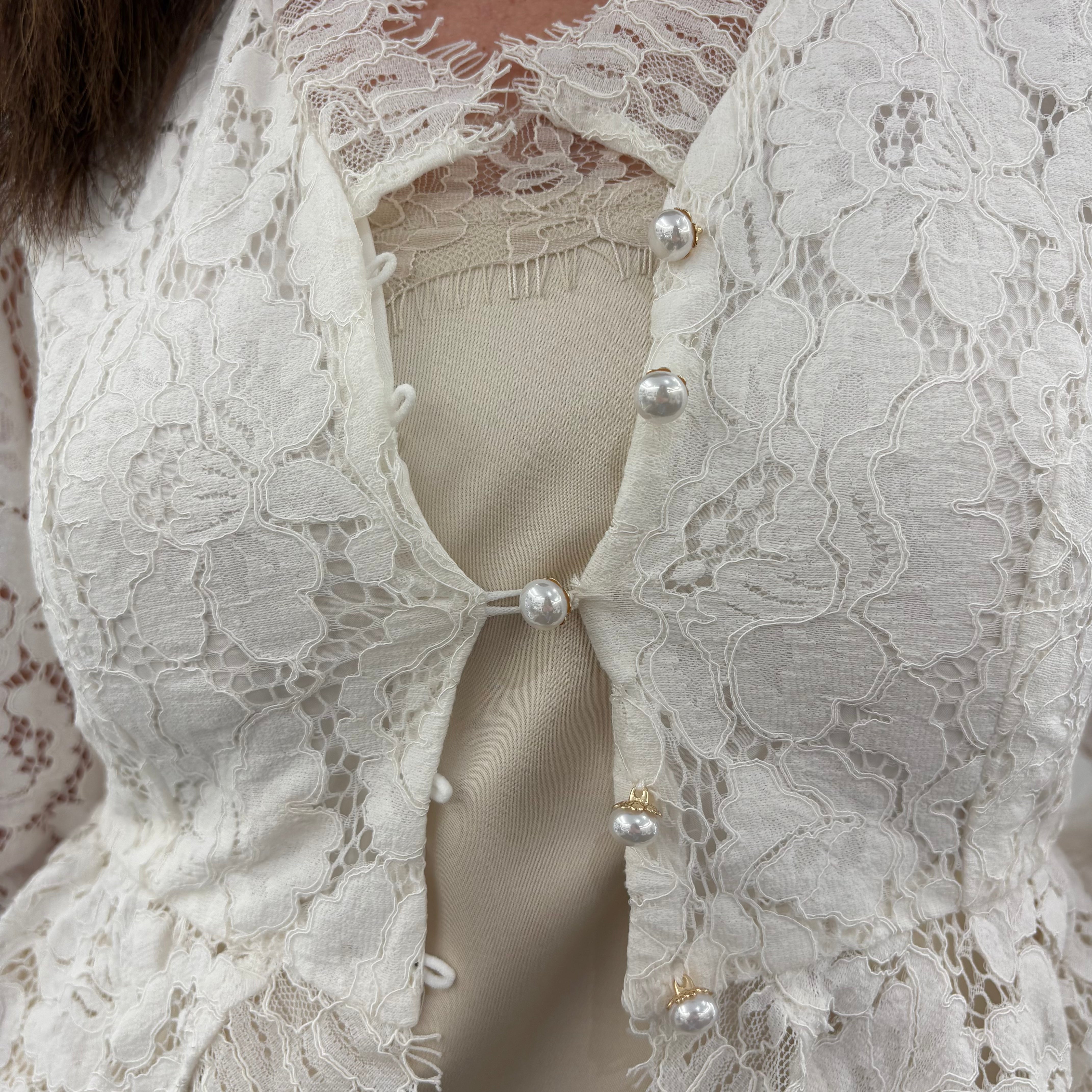 Camicia in pizzo