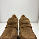 Mocassino camoscio moro t. 5 cm