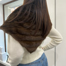 Scialle ecopelliccia COMETA