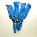 Campomaggi BANDANA (Celeste) cotone e ferma bandana con borchie