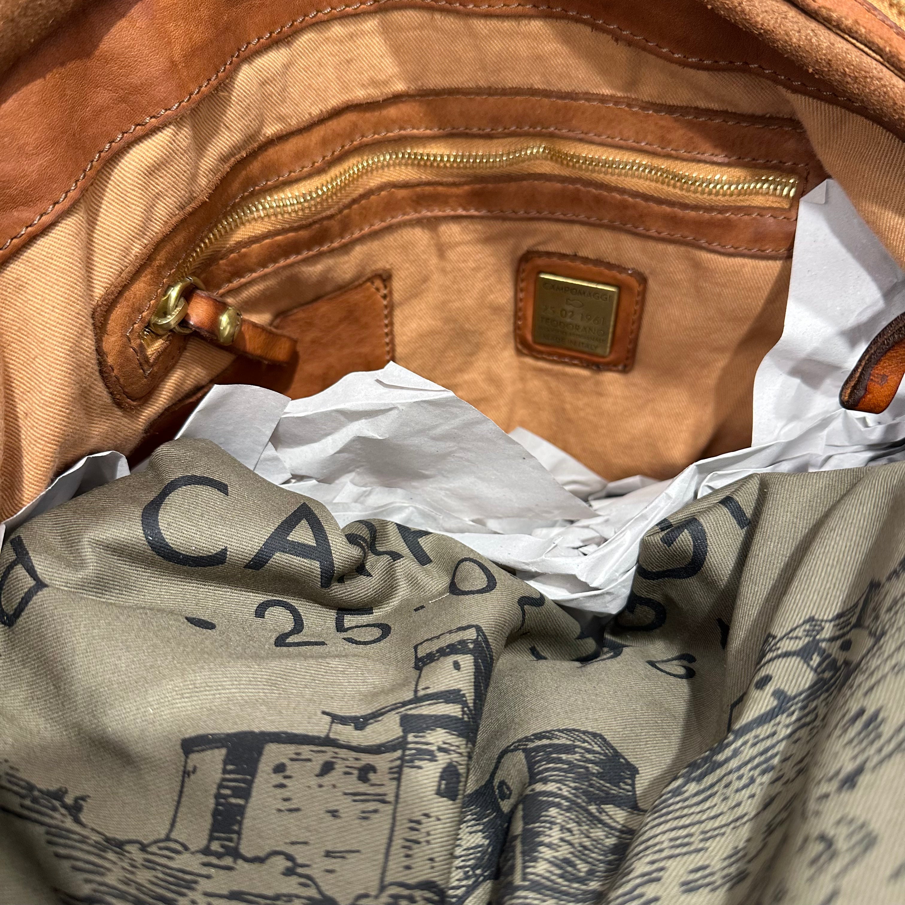 Campomaggi borsa CARMEN dimensione grande frange e laser