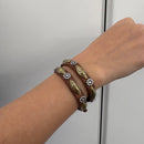 Campomaggi bracciale SIENA cognac