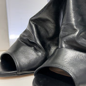 Stivaletto MONET spuntato nappa color nero