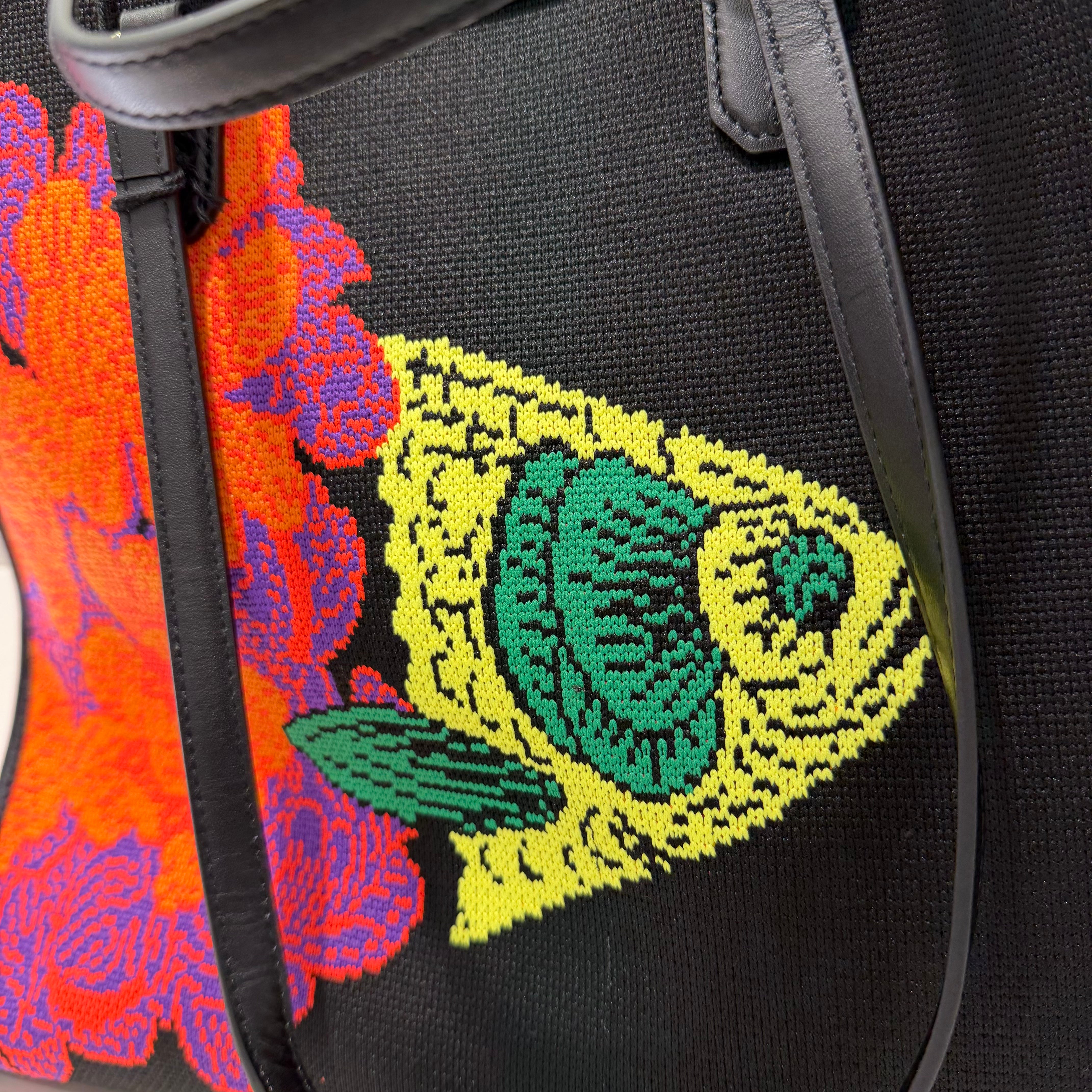 Borsa ATENA FISH & FLOWERS ETHOLOGY grande