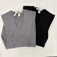 KIKISIX maglia SCOLLO A V viscosa