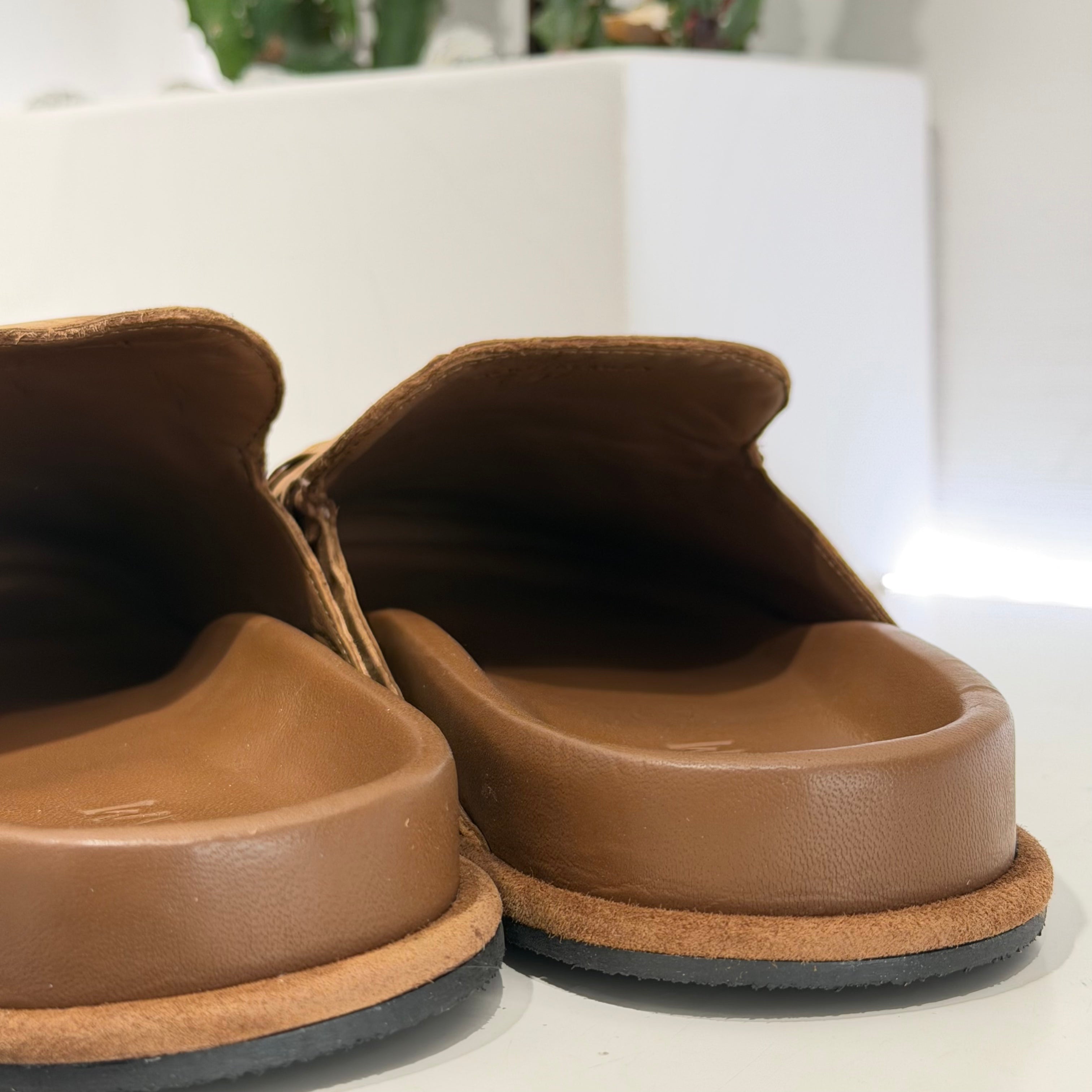 JVAM Sabot FRANGE suede cuoio