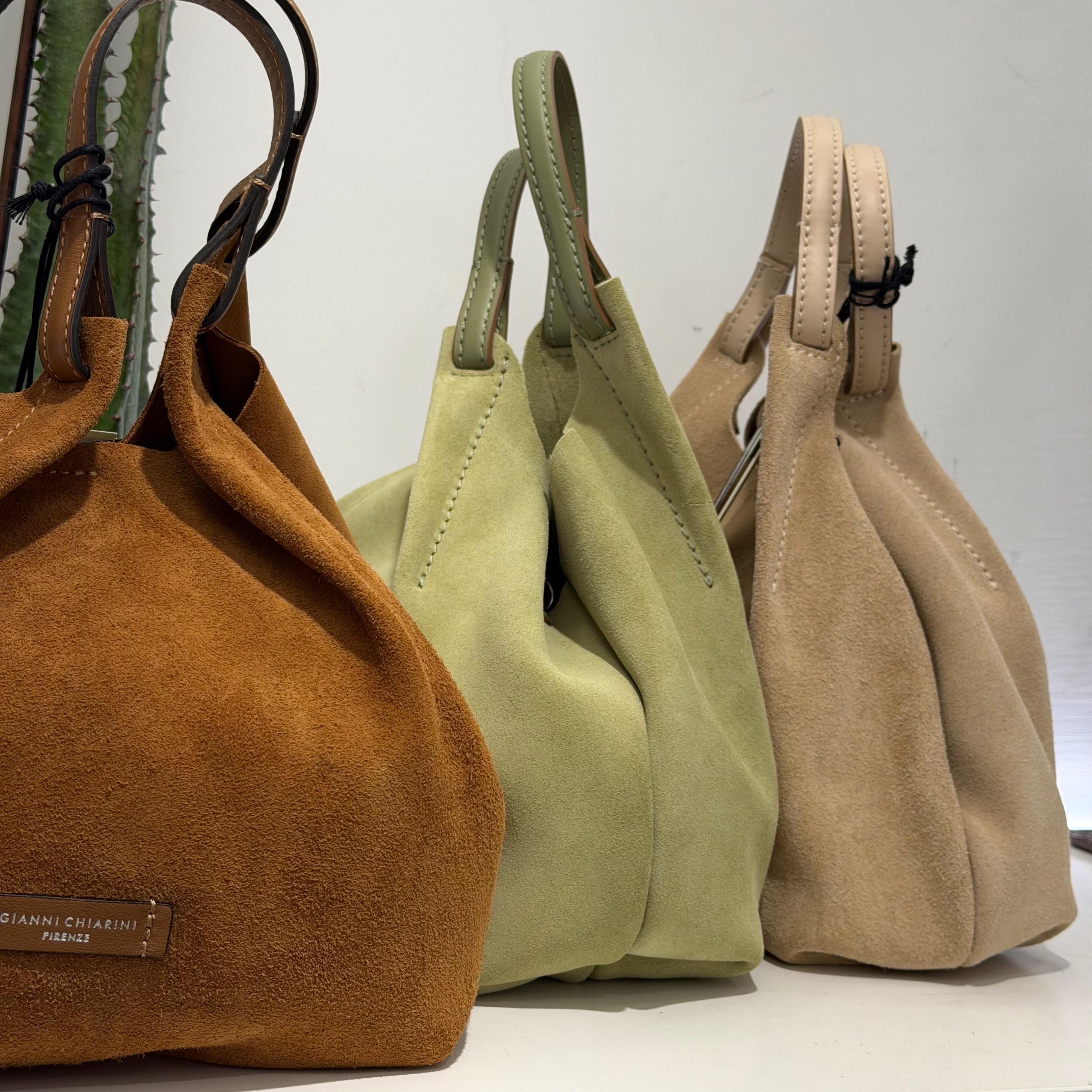 Gianni Chiarini borsa DUA WILLOW SUEDE dimensione media