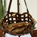 Campomaggi borsa VALERIA vacchetta tinta in capo con bustino interno in tessuto laminato