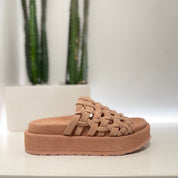 Paloma Barcelò ciabatta NADIRA suede cipria