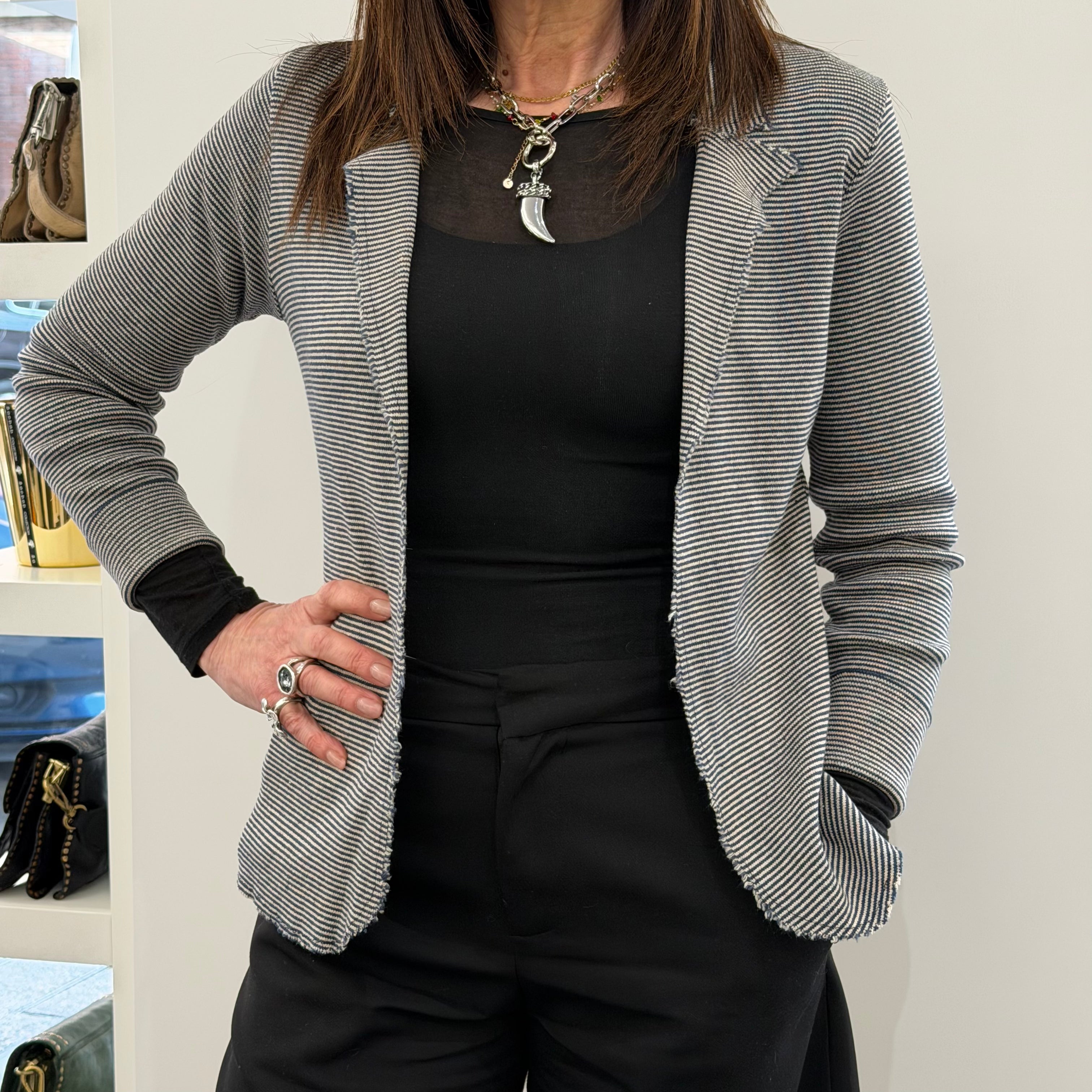 Giacca MILLERIGHE blu/corda