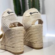 Espadrilles zeppa COLIN LONA corda