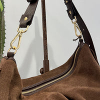 Cuoieria Fiorentina EMMA suede grande moro