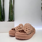 Paloma Barcelò ciabatta NADIRA suede cipria