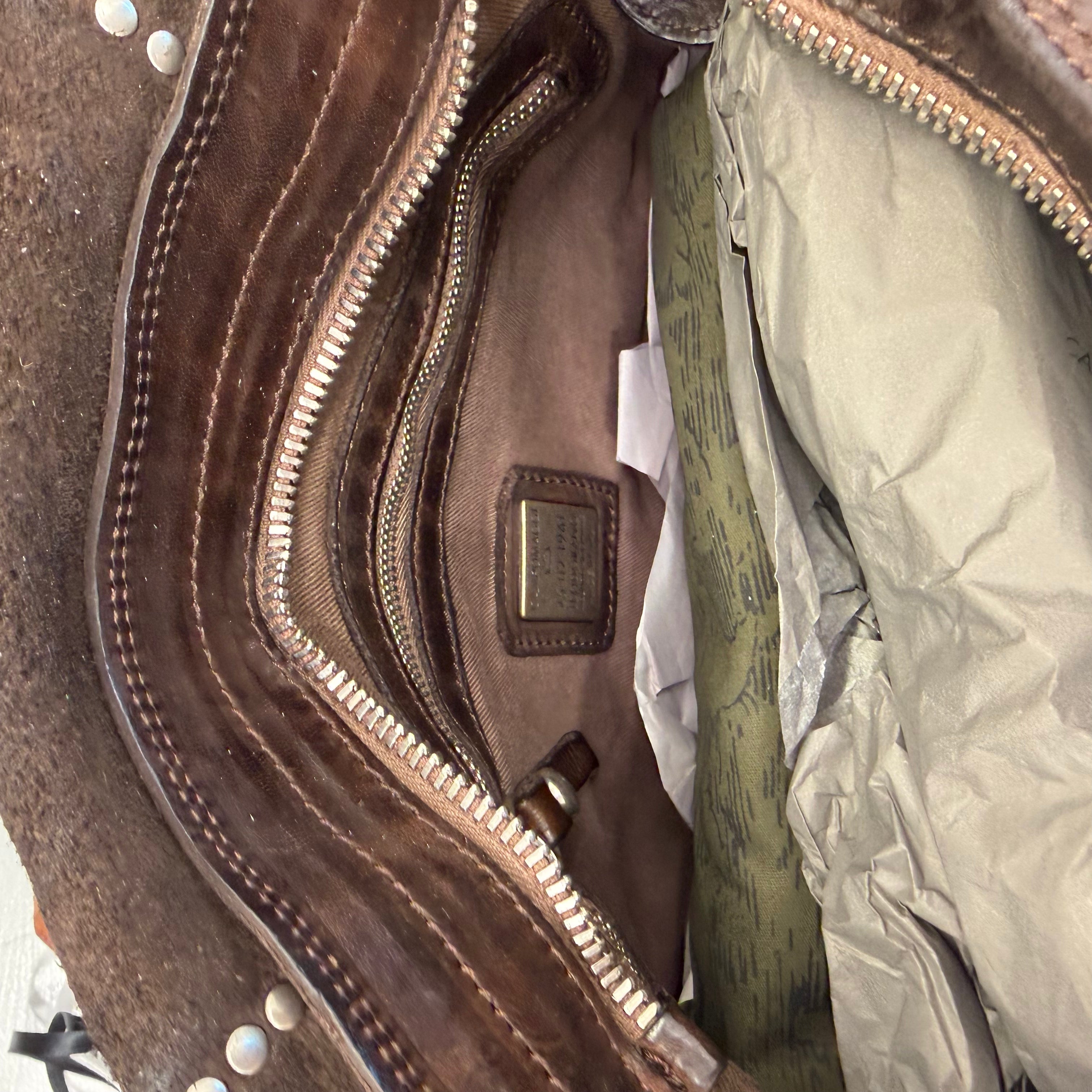 Campomaggi zaino OLIVIA moro borchie