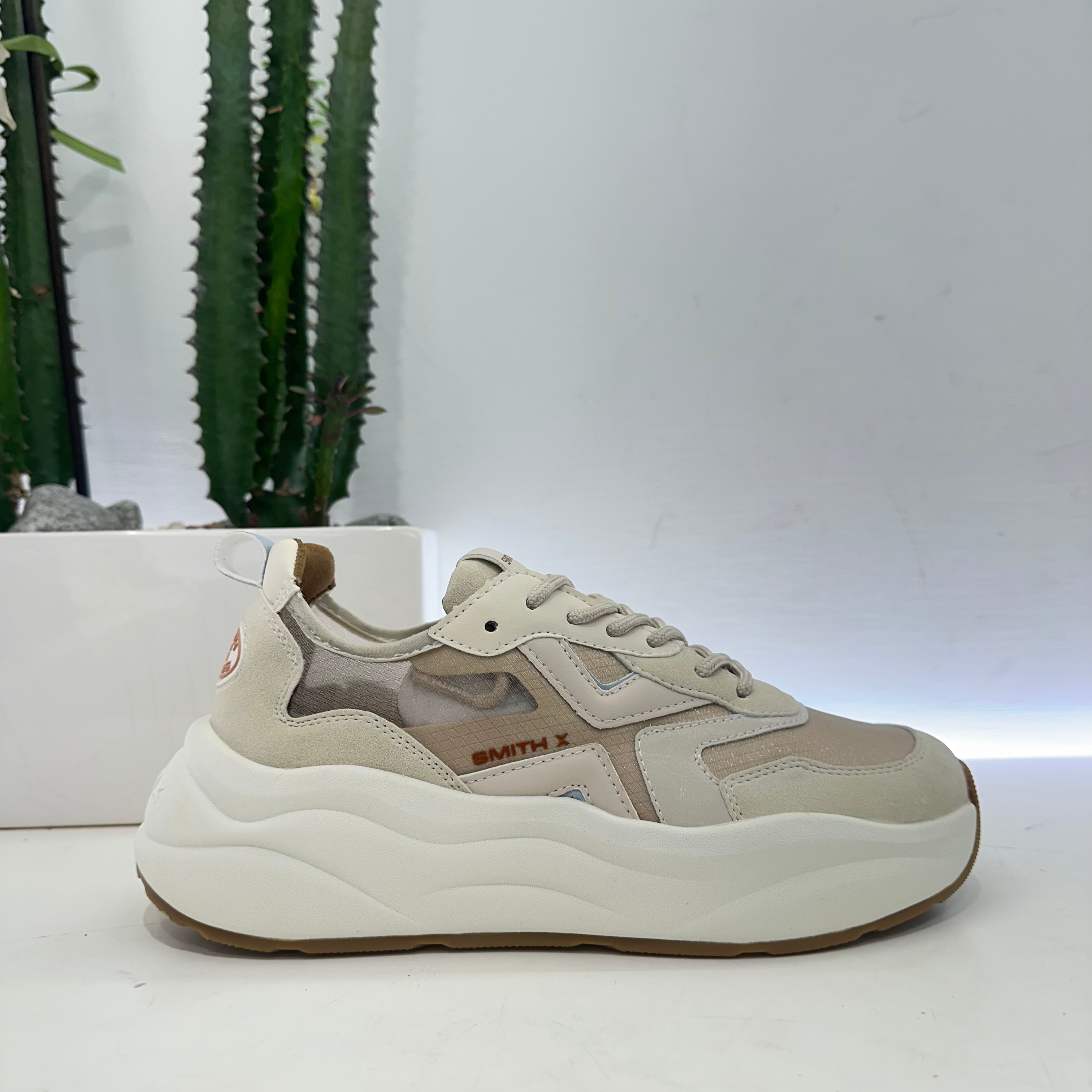 SMITH X sneakers IVORY beige