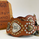 Campomaggi cintura CUORE cognac