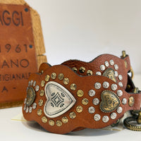 Campomaggi cintura CUORE cognac
